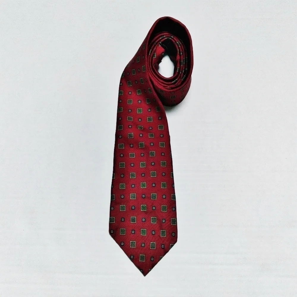 Oscar de la Renta Couture Men's Print Tie
